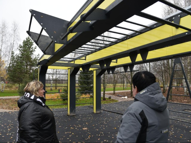 Без брака и недочетов: в Лотошине скоро завершат преображение знакового сквера