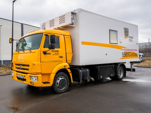 Медкабинет на колесах: в Красногорске теперь можно пройти обследование рядом с домом