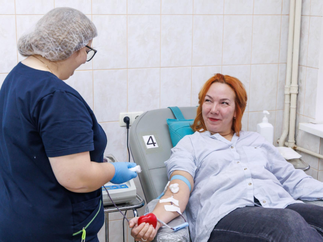 Большое сердце и добрая воля: люберчанка удостоена звания «Почетный донор России»