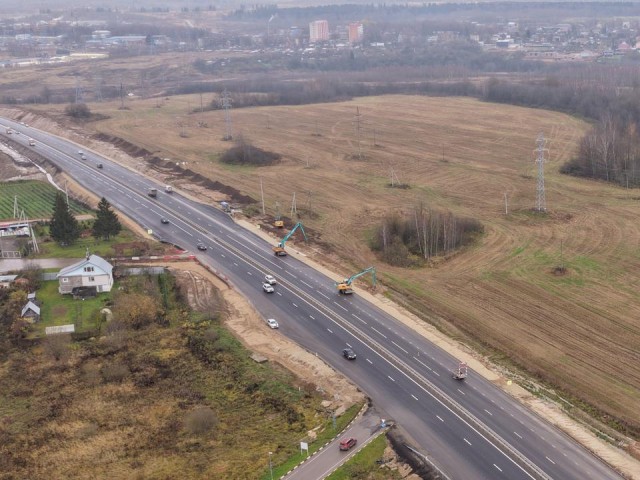 В Шаховской откроют новый участок трассы М-9 «Балтия» до конца года