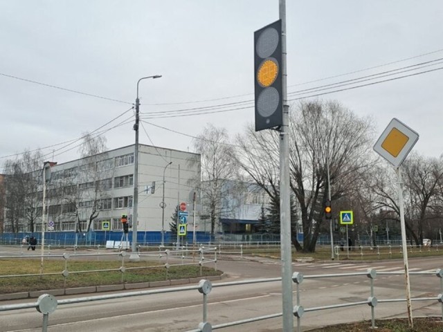 С 28 ноября в Серпухове заработает новый светофор