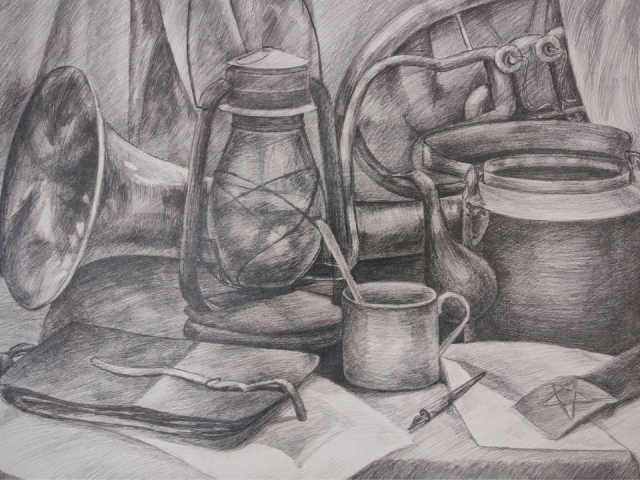 «Натюрморт с трубой» принес дмитровчанке награду областного конкурса