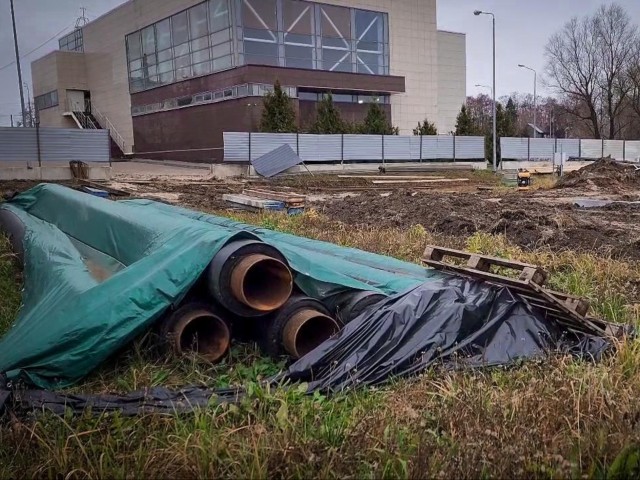 В Бронницах на Советской улице заложили фундамент под новую блочно-модульную котельную