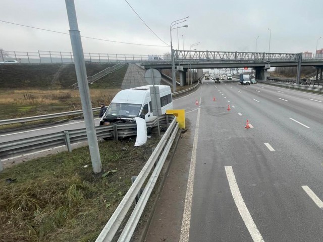 Полиция разбирается в обстоятельствах ДТП с маршруткой в Люберцах
