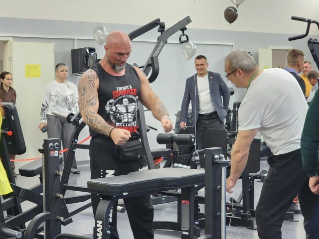 В Протвине открыли два обновленных тренажерных зала во Дворце спорта «Импульс»