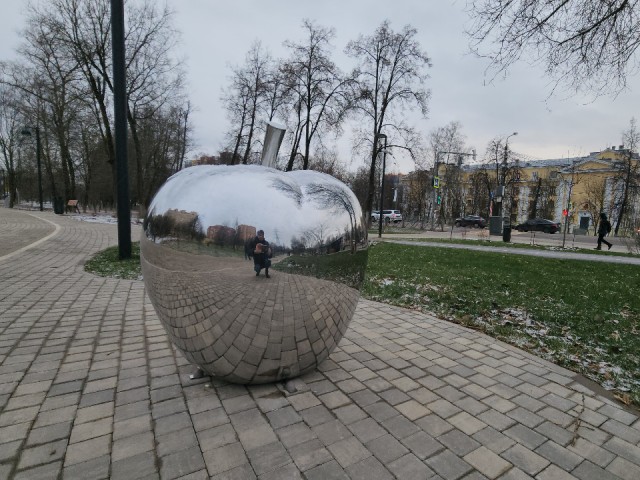 Яблоневый сквер в Красногорске почти готов к открытию