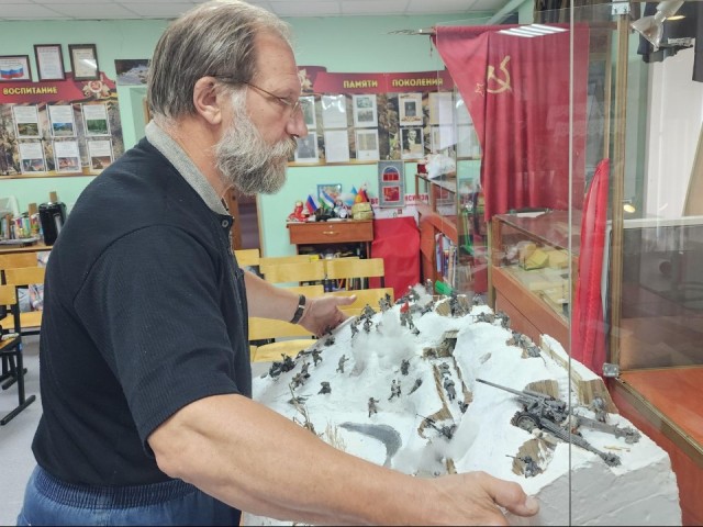 Выставку военных диорам представят в волоколамской библиотеке