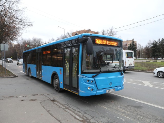 Четверка «синеньких»: на популярном маршруте №368 в Долгопрудном стало больше комфортных автобусов