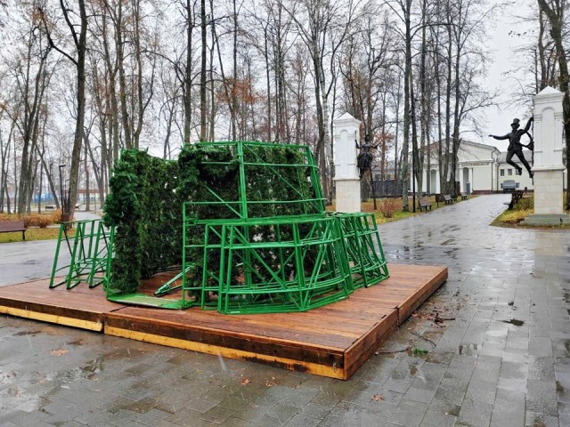 В Серпухове начали отсчет до Нового года