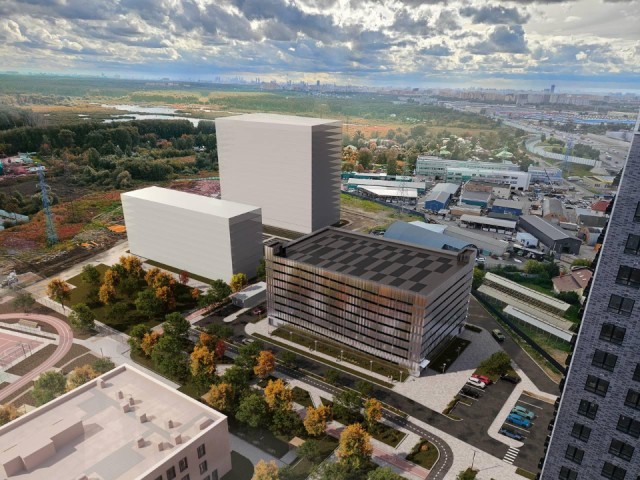 Лифт и мойка на первом этаже: как будет выглядеть восьмиэтажная парковка в Мытищах