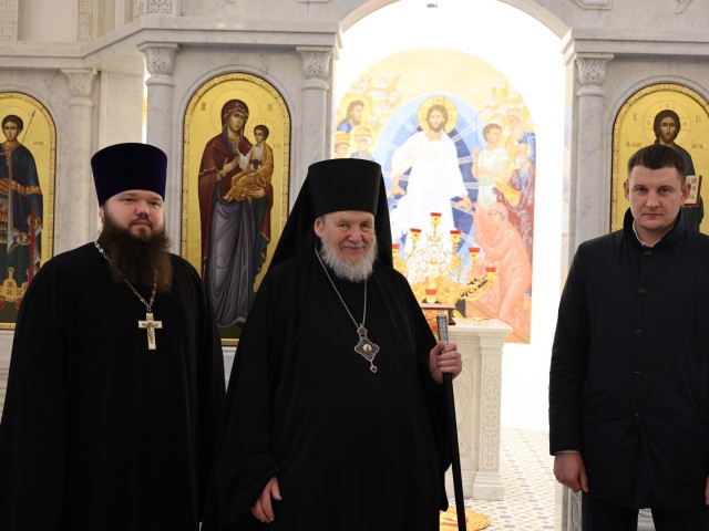 Строительного нового храма в Павловском Посаде приближается к завершению