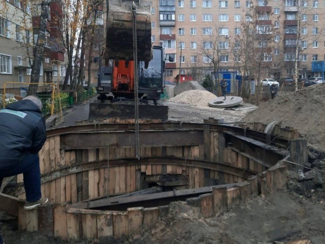 На улице Якова Флиера завершен ремонт канализационного коллектора
