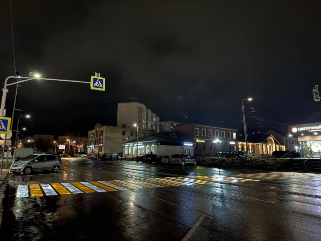 Можайский округ «подсветил» безопасность: новые проекционные переходы для пешеходов