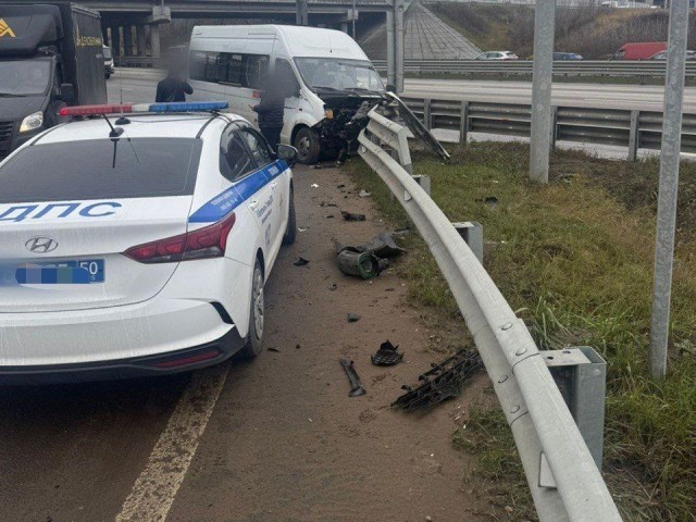В Люберцах оштрафовали владельца маршрутки, водитель которой попал в ДТП
