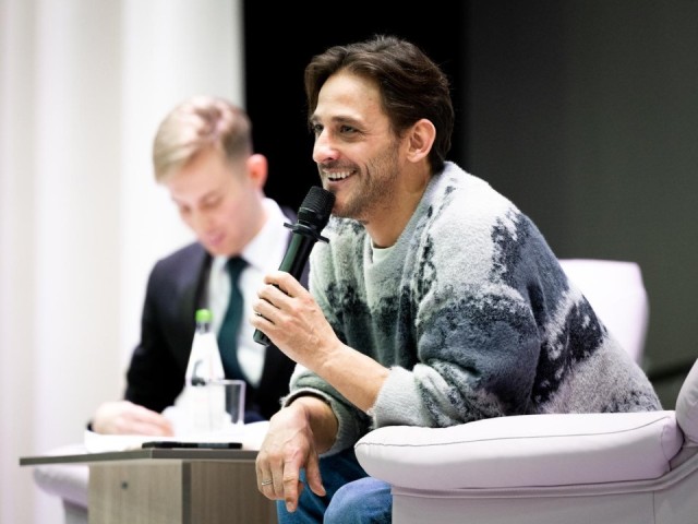 Иван Васильевич меняет профессию… на чтеца: в Люберцах школьники постигали ораторское мастерство с Михаилом Башкатовым