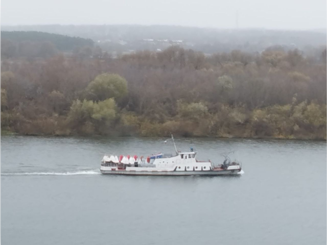 Акваторию Оки в районе Каширы готовят к завершению навигации
