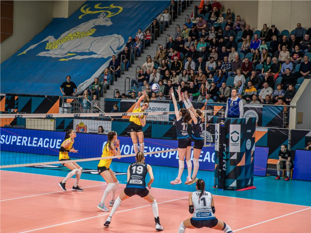Волейболистки «Заречья-Одинцова» вырвали победу и взлетели в таблице Суперлиги