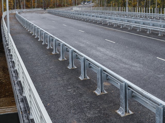 Путепровод на трассе А-108 открыли на год раньше срока