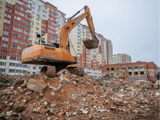 Строительный мусор после сноса аварийного детского сада в пос. ВНИИССОК отправят на переработку