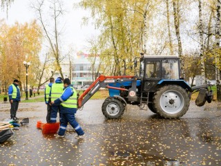 Центральный парк готовят к зиме