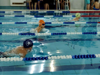 Более ста дзержинских спортсменов соревновались в личном первенстве по плаванию