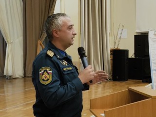 В Видновской гимназии обсудили безопасность детей на дорогах и в быту