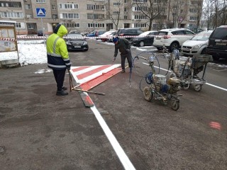 Путь экстренных служб: во дворах Черноголовки нанесут разметку для скорой помощи и пожарных