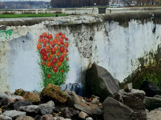 Художник из Химок Артем Артохот ответил вандалам новой работой