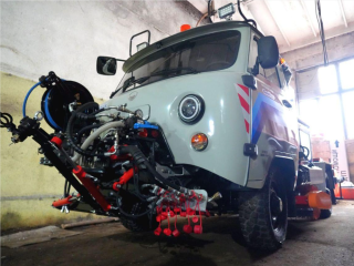 «Чистик» и компания: Сергиев Посад готовится к зиме с новой коммунальной техникой