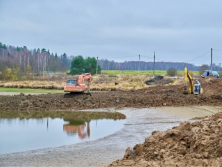 Ремонт плотины в Чехове: когда завершат работы в Капустино
