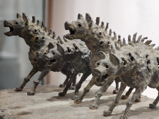 Звери и птицы из камня, дерева и не только поселились на время в «Абрамцево»