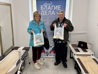 Благотворительный фонд «Благие дела» поддержал пожилых жителей Ступина продуктами первой необходимости