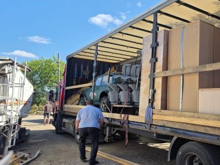 Более 200 тонн гуманитарной помощи передал «за ленту» каширский благотворительный фонд