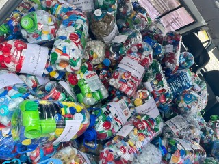 Необычный рекорд: дети из Рузского округа превратили крышки в шанс для природы