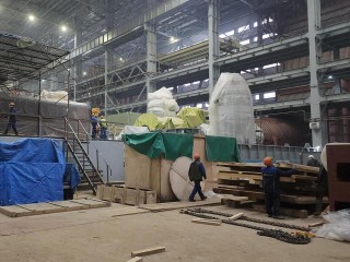 На Каширской ГРЭС начался монтаж инновационной газовой турбины