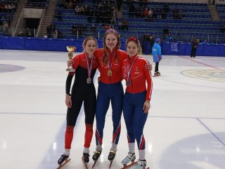 Коломенские спортсмены стали лучшими на Кубке России по шорт-треку