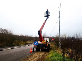 Светодиодные фонари осветят улицы Пущино и дорогу к Балково