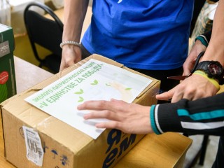 Спасают природу и помогают защитникам: школьники из Лыткарина собрали больше тонны макулатуры