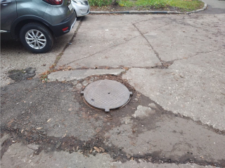 В Кашире на Юбилейной закрыли крышку колодца после обращения жителей