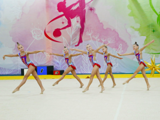 Почти 300 гимнасток со всего Подмосковья соревновались в Яхроме