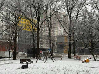 Химчане делятся настроением: соцсети полны фотографий первого снега
