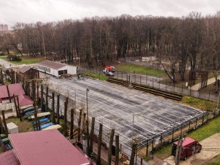 В парке Солнечногорска в декабре заработает каток с искусственным льдом