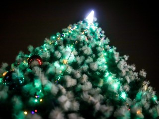 Самую «необычную» новогоднюю елку среди «раскопок» заметили на станции «Кашира»