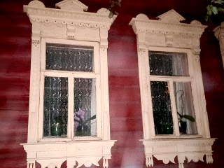 Наличники возрастом около 100 лет передали в дар музея ДШИ им. Голубкиной