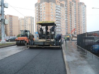В Долгопрудном реконструируют 200-метровый участок улицы Молодежная
