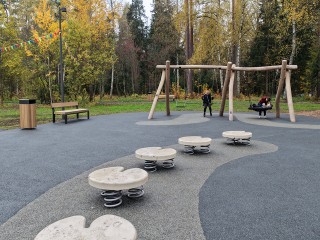 Жителей Пушкинского округа пригласили в обновленные парки муниципалитета