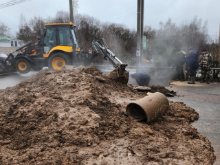 Отопление и горячая вода вернется в дома жителей пяти улиц Можайска после устранения аварии 24 ноября к 21.00