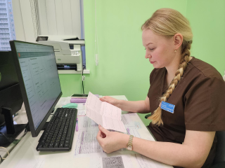 «С детства знала, что стану врачом»: новый терапевт приступила к работе в Подольской больнице