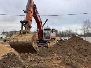 В Шаховской достраивают новую котельную на улице Базаева