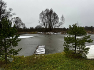 Отправили на доработку: власти и жители деревни Валуево не приняли у подрядчика очищенный пруд